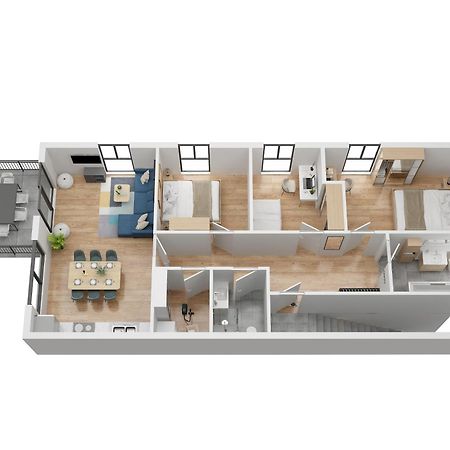 Moderne & Familienfreundliche Ferienwohnung Am Goitzschesee Pouch Екстер'єр фото